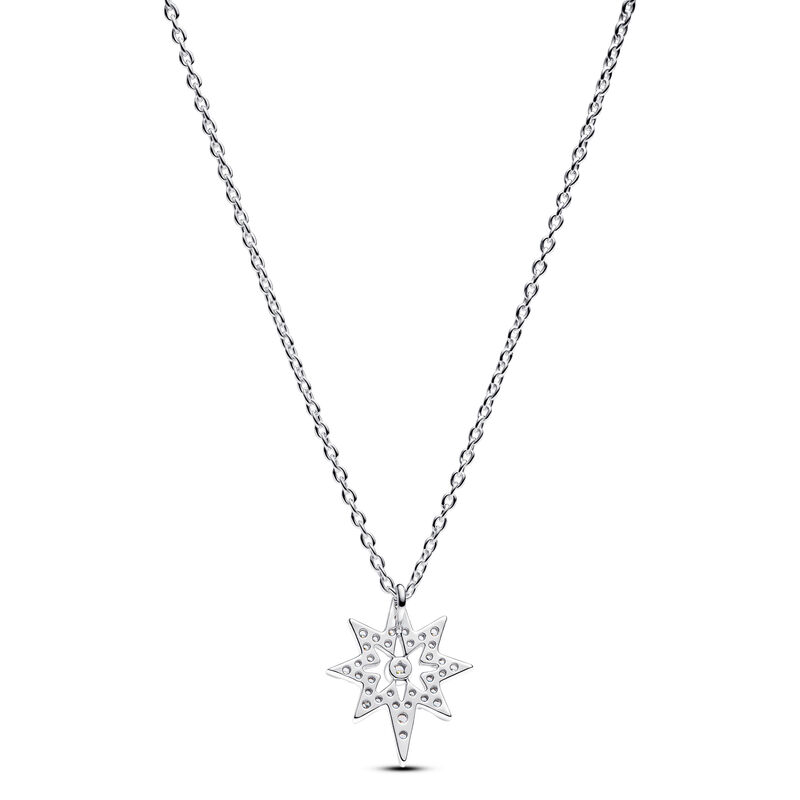 Pandora North Star Pendant Necklace image number 1