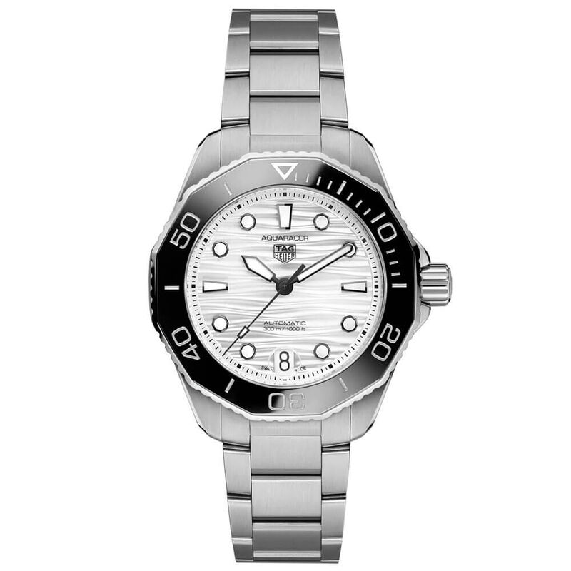 TAG Heuer Aquaracer Professional 300 Silver Steel Watch, 36mm image number 0