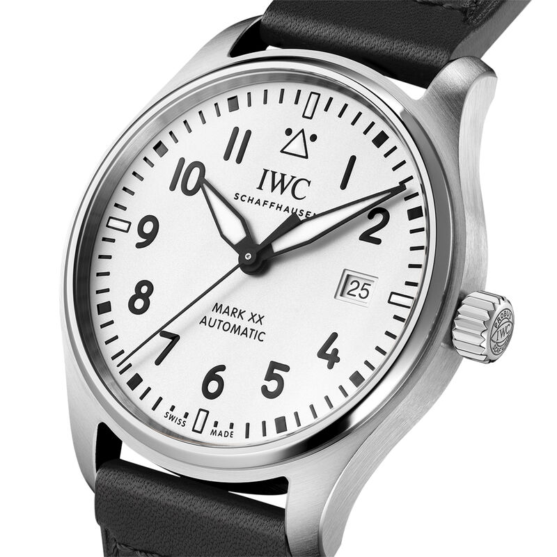 IWC Pilot&rsquo;s Watch Mark XX White Dial Watch, 40mm image number 3