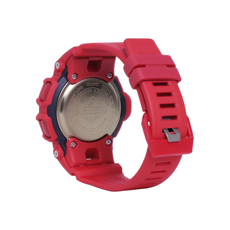 G-Shock Burning Red Black StepTracker Black Dial Watch GBA900RD-4A, 48.9mm image number 2