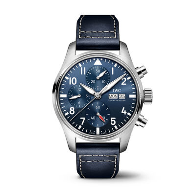 IWC Pilot&rsquo;s Watch Chronograph 41 Blue Dial Watch, 41mm