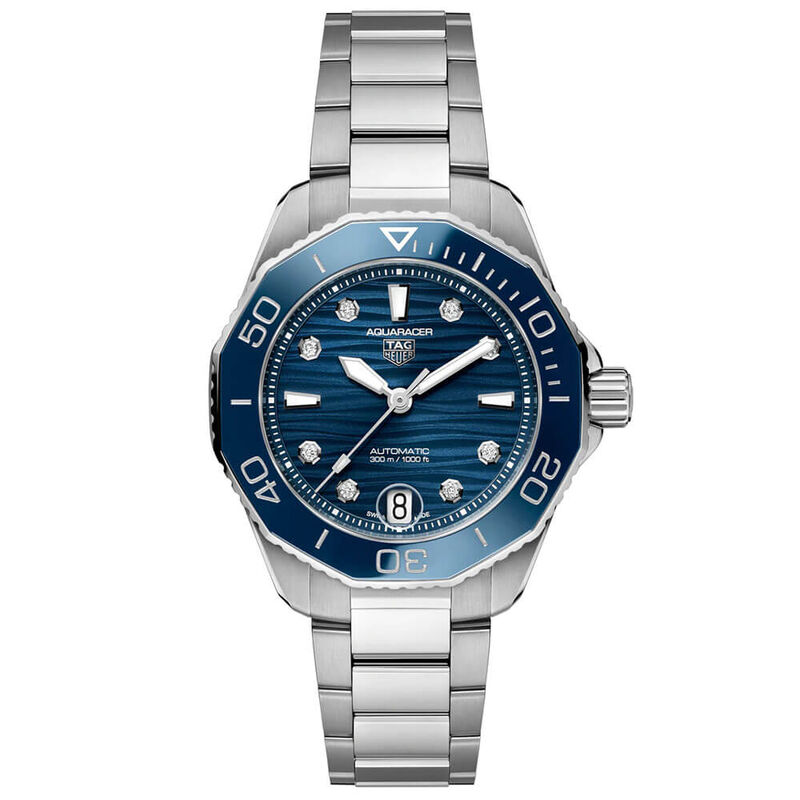TAG Heuer Aquaracer Professional 300 Blue Steel Watch, 36mm image number 0