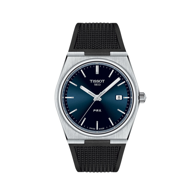 TISSOT PRX Blue Dial Watch, 40 mm image number 0