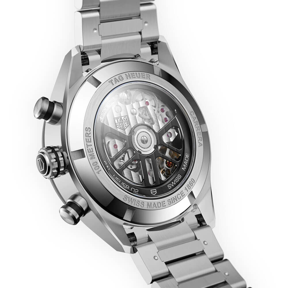 TAG Heuer Carrera Heuer 02 Automatic Mens Green Steel Watch