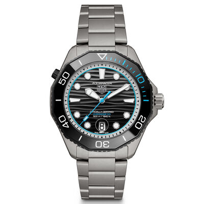 TAG Heuer Aquaracer Professional 500 Date Black Dial Watch, 42mm