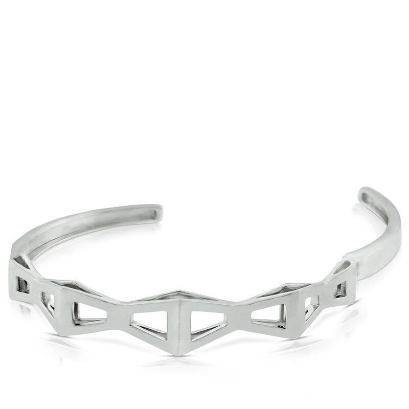 Lisa Bridge Trapezoid Bangle Bracelet image number 1