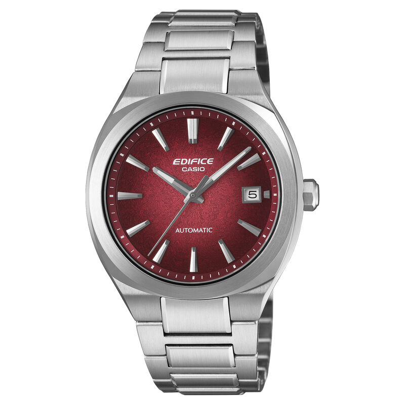 Casio Edifice Automatic Red Dial Watch, 38mm image number 0