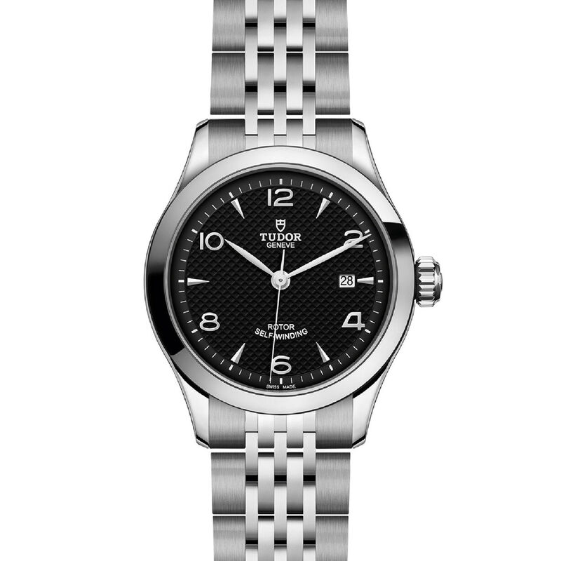 TUDOR 1926 Watch Steel Case Black Dial Steel Bracelet, 28mm image number 1