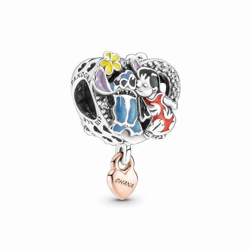Pandora Disney Ohana Lilo & Stitch Inspired Charm image number 1