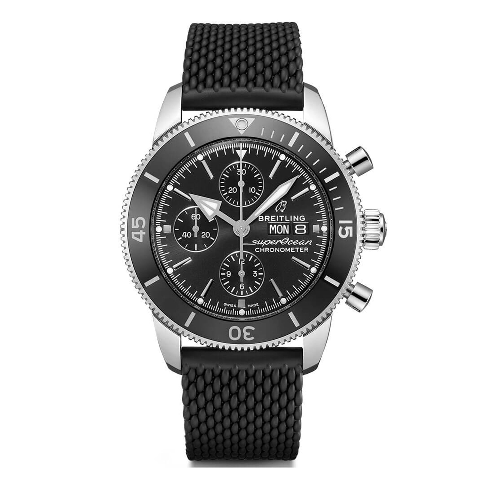 BREITLING Superocean Chronograph 自動巻き Breitling Superocean Heritage Chronograph 44 Black Watch, 44mm