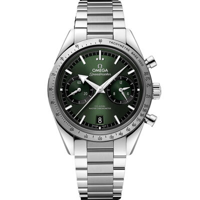 OMEGA Speedmaster '57 Green Dial Watch, 40.5mm