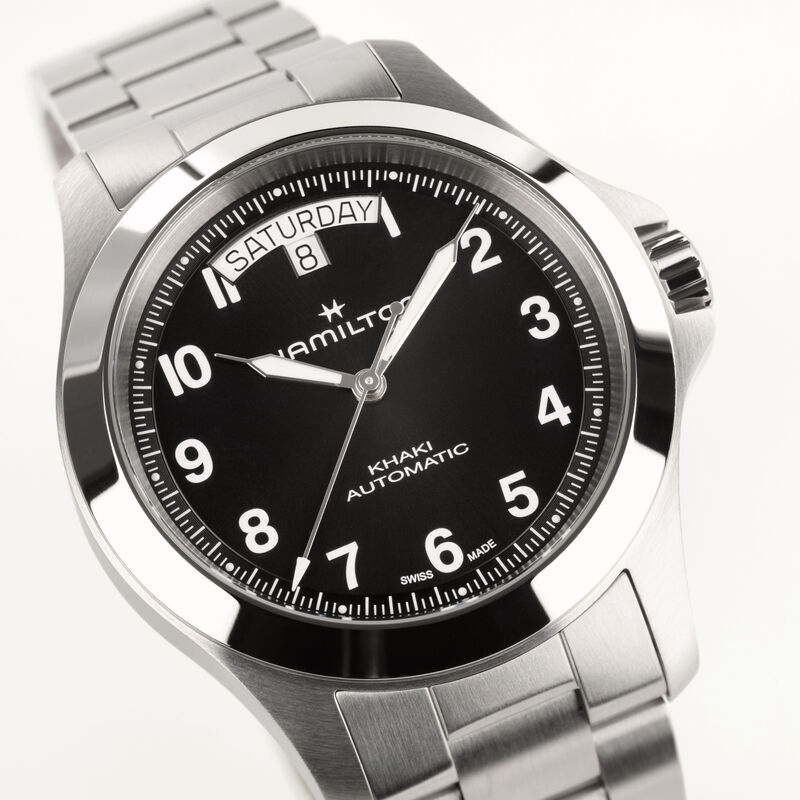 Hamilton Jazzmaster Quartz Black Dial Watch, 40mm image number 2