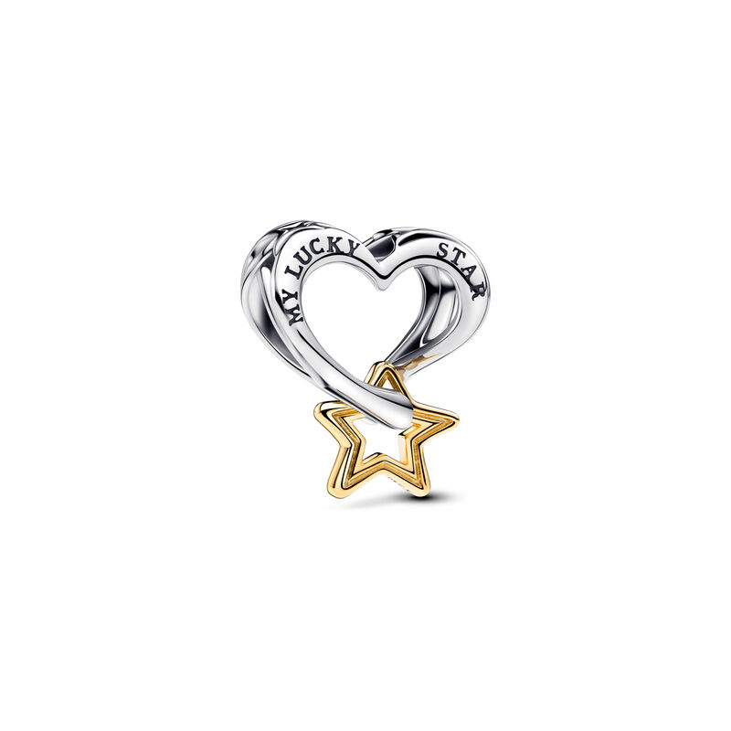 Pandora Lucky Star & Heart Charm image number 0