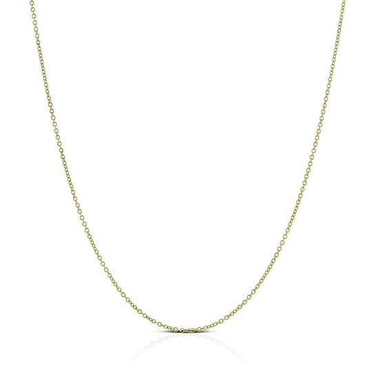 Rolo Cable Chain 18K, 18"