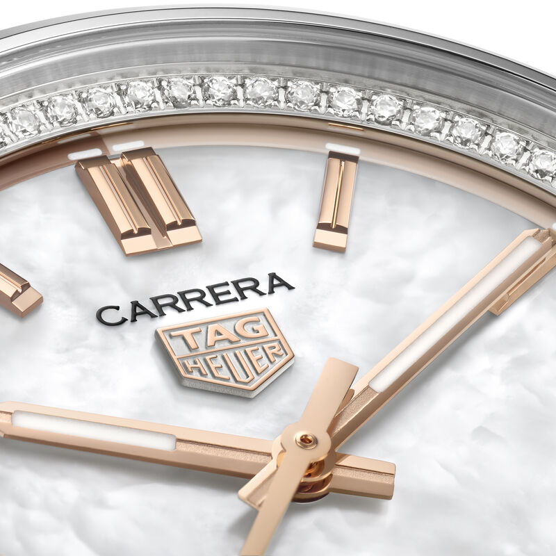 TAG Heuer Carrera Date White Dial Watch, 36mm image number 1