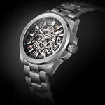 Norqain Special Edition Skeleton Watch Steel Bracelet, 42mm