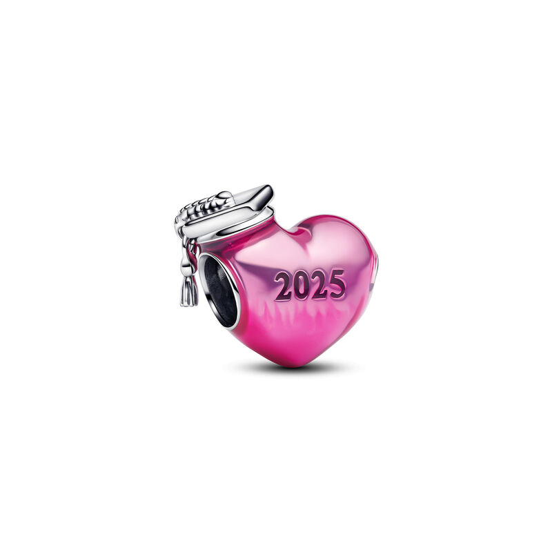Pandora Graduation 2025 Heart Charm image number 0