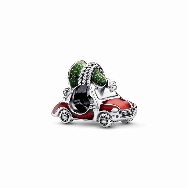 Pandora Festive Car & Christmas Tree Charm image number 1