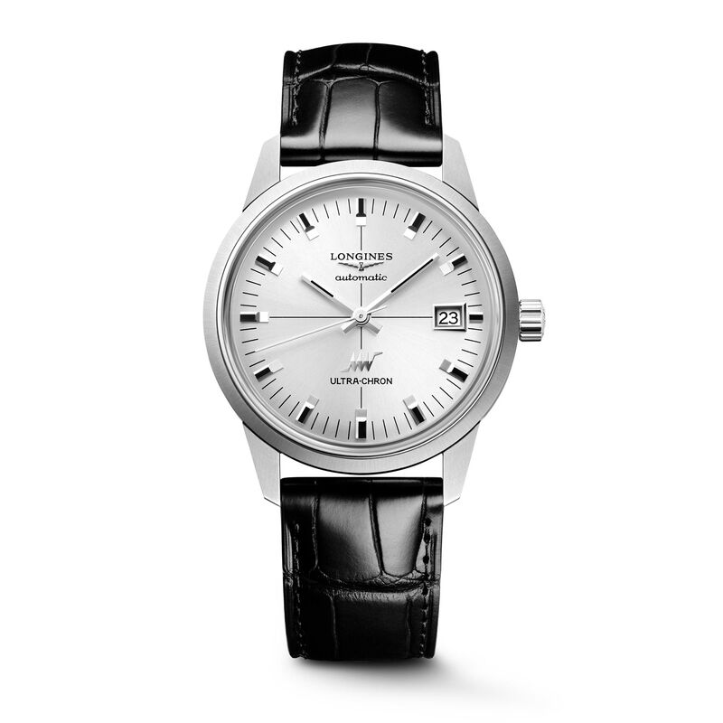 Longines Ultra-Chron Classic Silver Dial Watch, 37mm image number 0