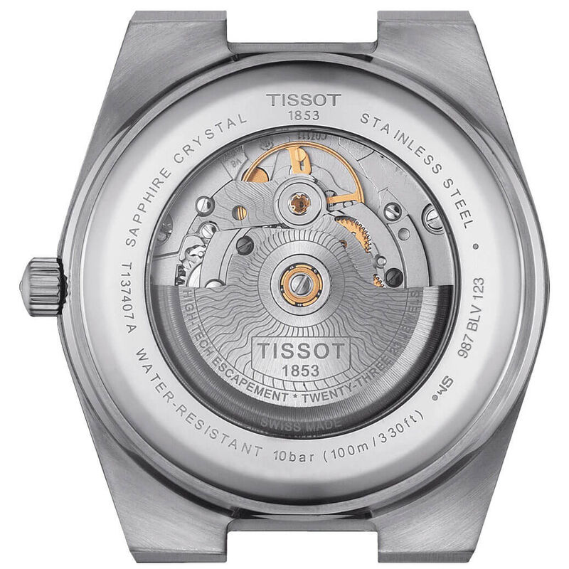 Tissot PRX Powermatic 80 Black Dial Steel Watch, 40mm image number 3