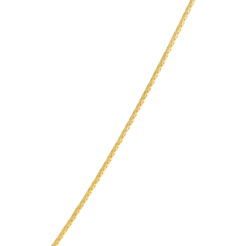 22-Inch Sliding Adjustable Gold Neck Chain, 14K Yellow Gold image number 2
