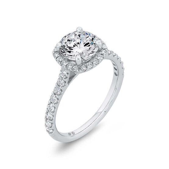 Bella Ponte Diamond Engagement Ring Setting 14K - BX0065E-44W-.75 | Ben ...