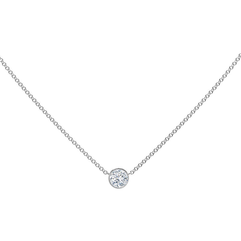 De Beers Forevermark Center of My Universe® Floral Halo Diamond Pendant  Necklace