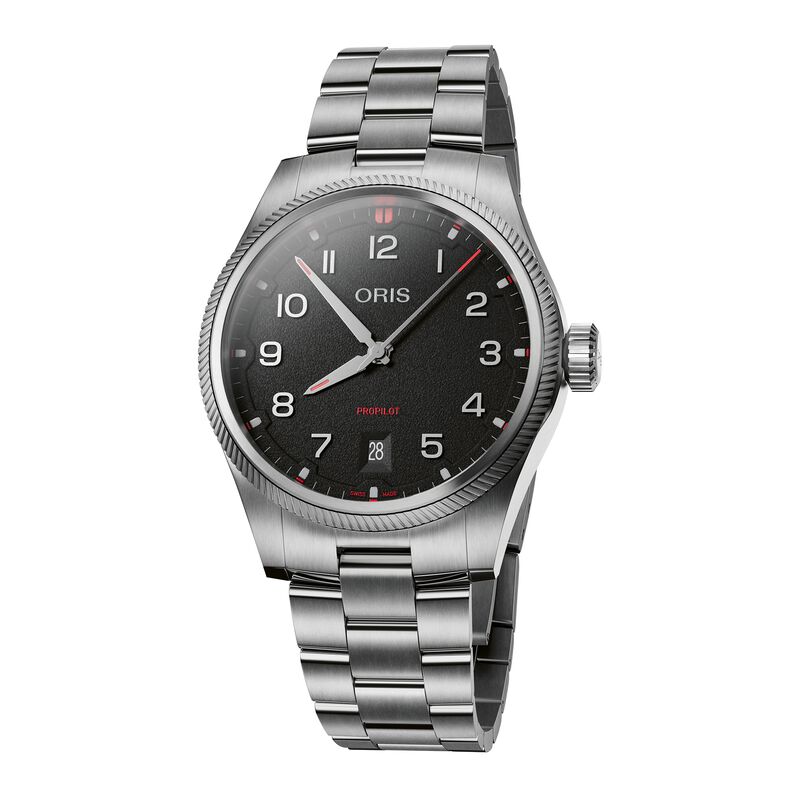 Oris ProPilot Date Black Dial Watch, 41mm image number 0
