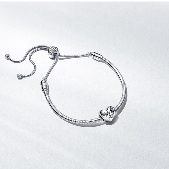 Pandora Heart & Clover Bracelet Gift Set