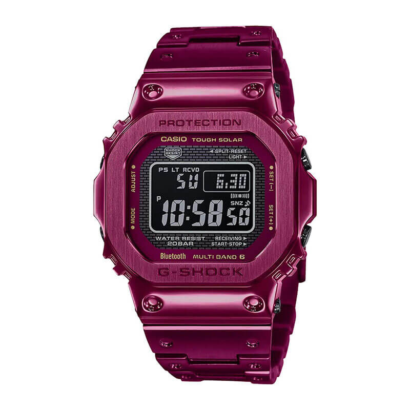 G-Shock Full Metal 5000 Red IP Connected Solar Watch, 49.3mm image number 0