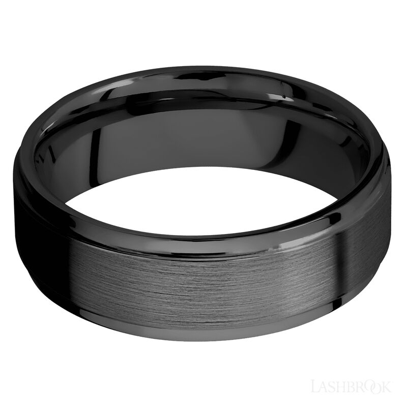 Zirconium with Satin , Polish Finish image number 2