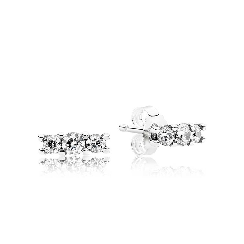 Pandora Sparkling Elegance CZ Earrings image number 1