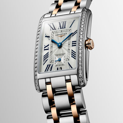 Longines Dolcevita Silver Dial Watch, 23.3mm x 37mm