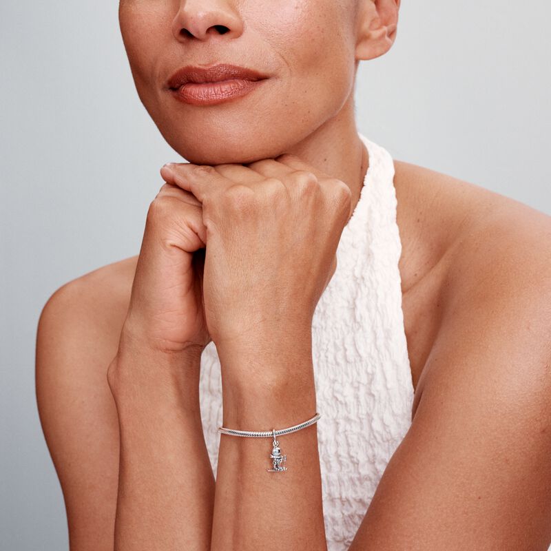 Pandora Skier Dangle Charm image number 3