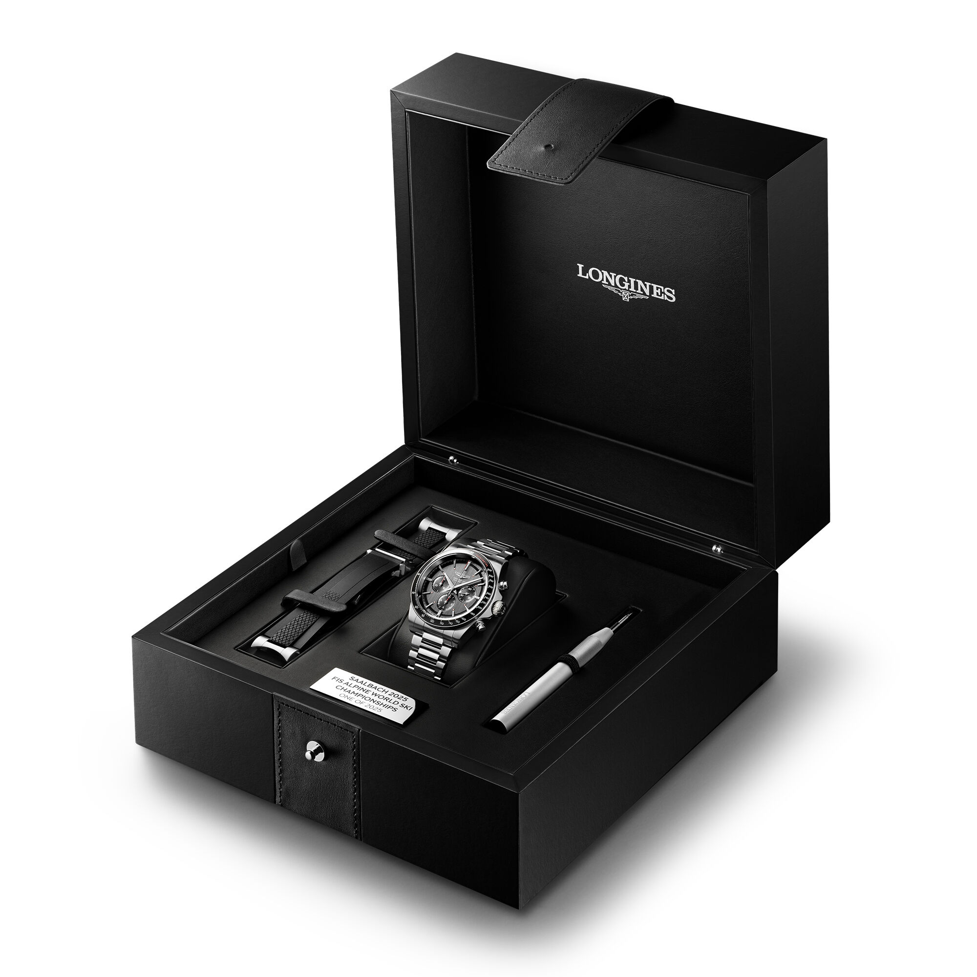 Longines Conquest Chrono Ski Edition Antracite Dial Watch, 42mm