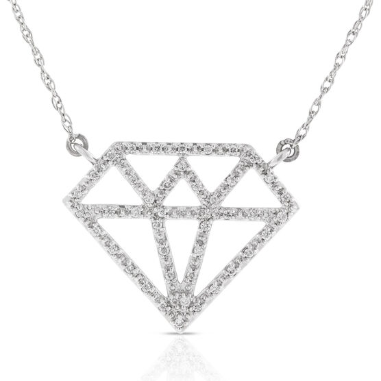 Diamond Necklace 14K