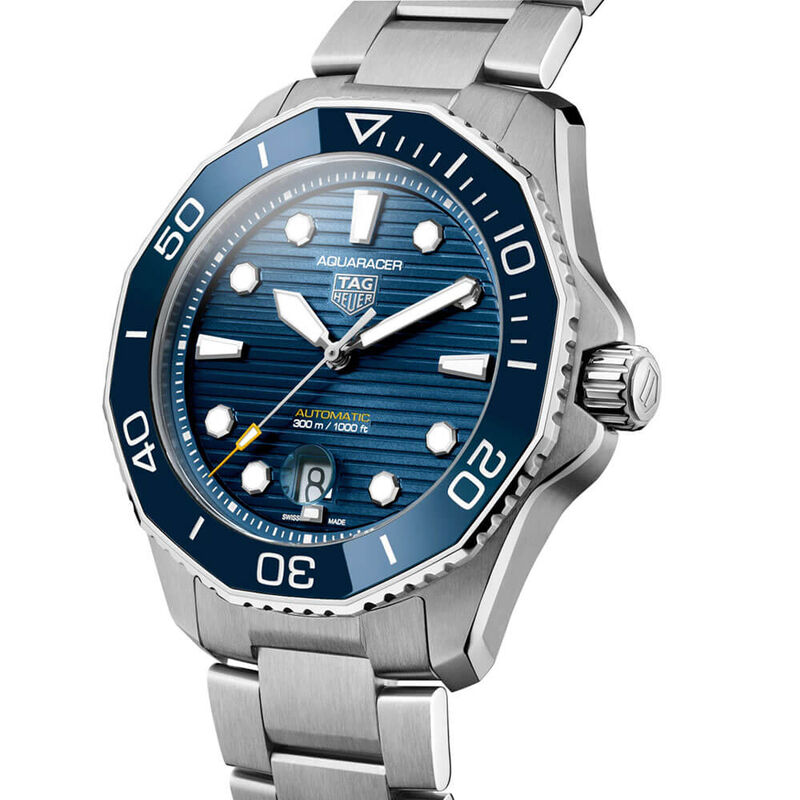 TAG Heuer Aquaracer Professional 300 Blue Steel Watch, 43mm image number 2