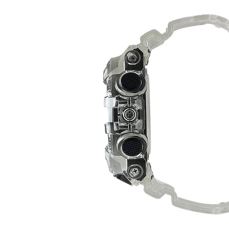 G-Shock Transparent Resin Analog Digital Watch, 57.5mm image number 1