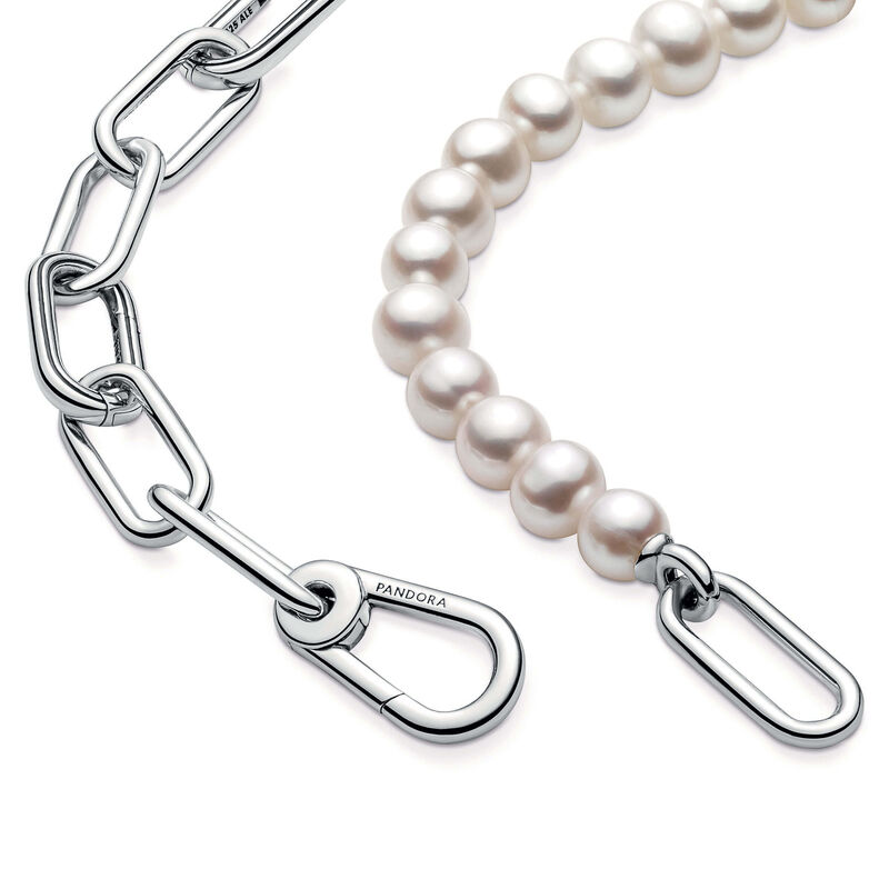 Pandora ME Freshwater Cultured Pearl Necklace image number 3