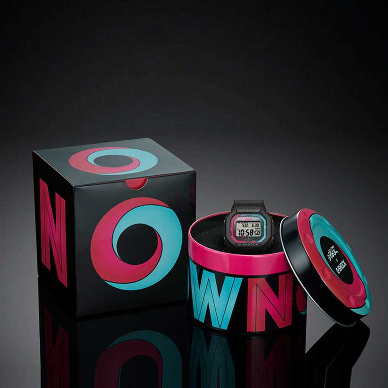 G-Shock Gorillaz Connected Pink & Blue Limited Edition Watch image number 3