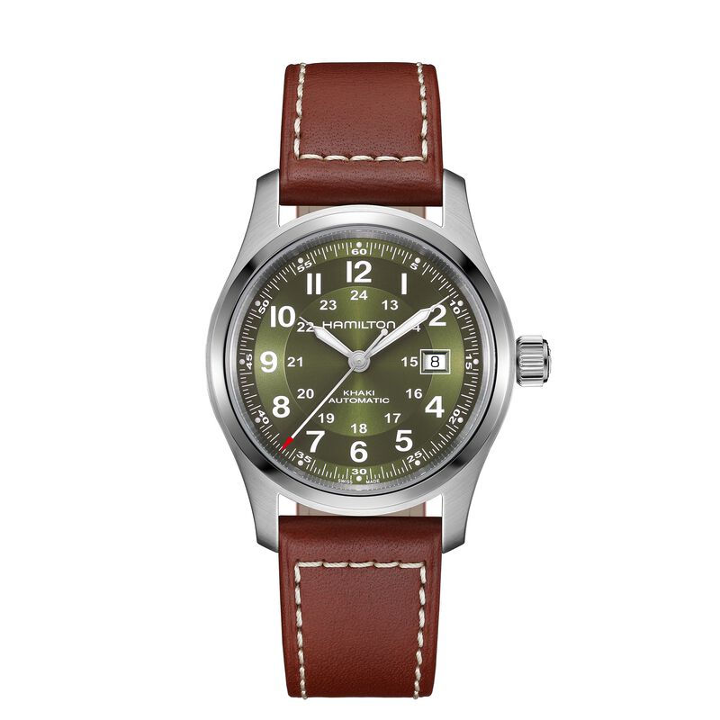 Hamilton Khaki Field Green Dial Watch, 42mm image number 0