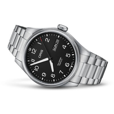 Oris Big Crown Propilot Big Day Date Watch Black Dial, 44mm