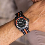 Norqain Adventure NEVEREST GMT Orange NATO Rubber Watch, 41mm