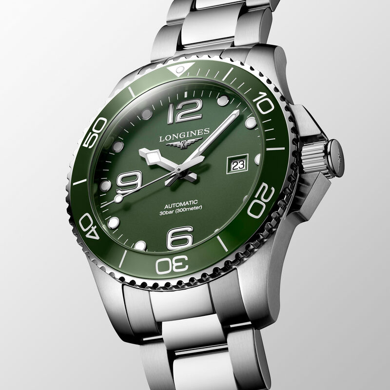 Longines HydroConquest Watch Green Dial, 43mm image number 1