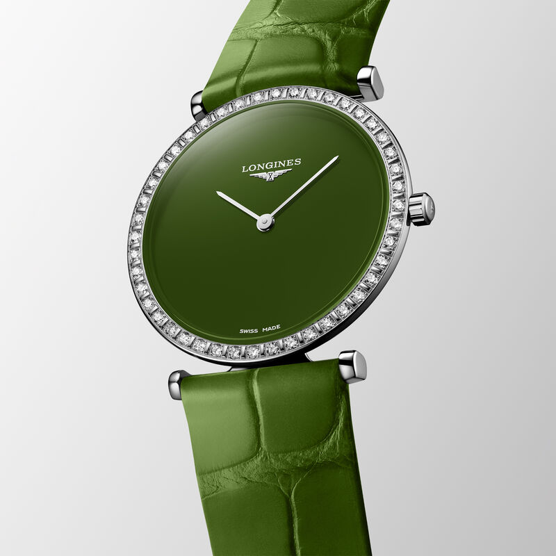 Longines La Grande Classique De Longines Monochrome Green Dial Watch, 29mm image number 1