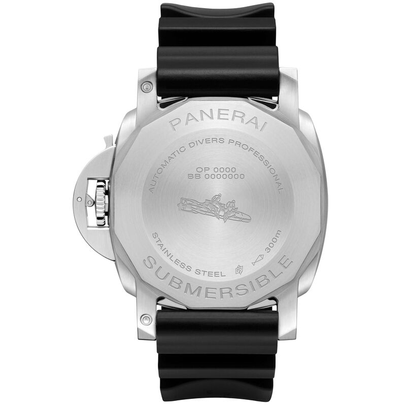 Panerai Submersible QuarantaQuattro Watch Steel Case Black Dial, 44mm image number 1