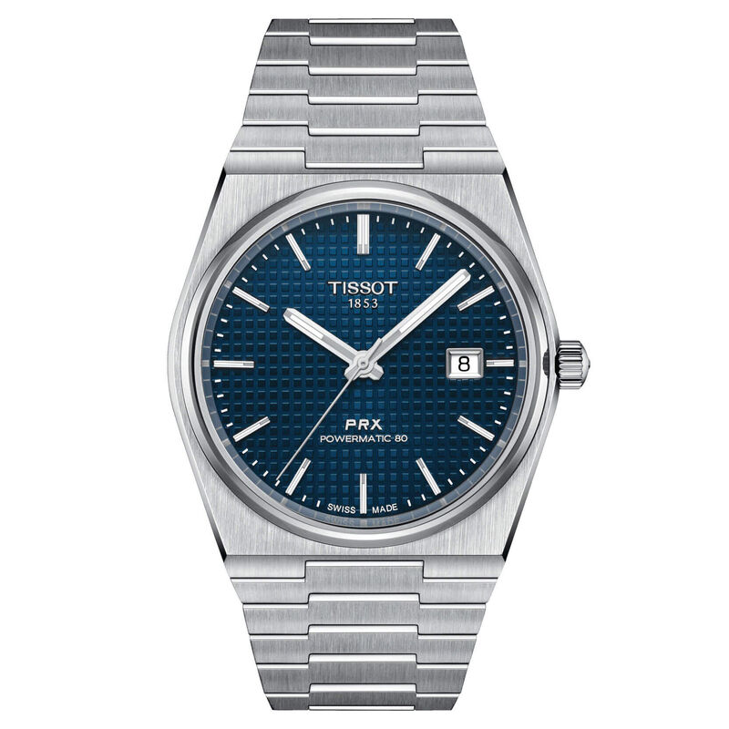 Tissot PRX Powermatic 80 Blue Dial Steel Watch, 40mm image number 0