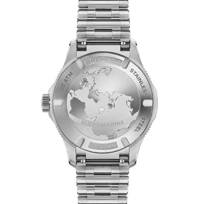 Bremont Supermarine GMT Glacier Blue Dial Watch, 40mm