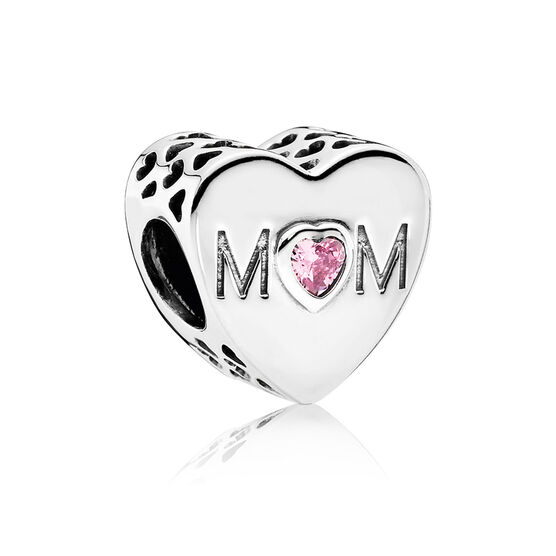 Pandora 'Mother's Heart' CZ Charm