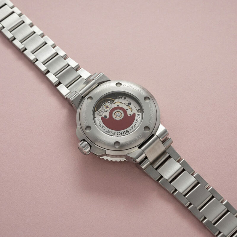 Oris Aquis Date Watch Steel Case Multicolor Dial, 36.5mm image number 2